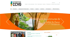 Desktop Screenshot of ccvalleedugaron.com